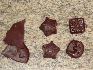 Selbstgemachte Schokolade